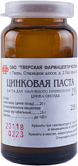  Цинковая паста 25% 25г N1 