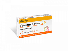  Телмисартан-СЗ тб 40мг N30 