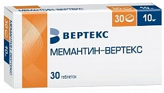  Мемантин-ВЕРТЕКС тб 10мг N30 