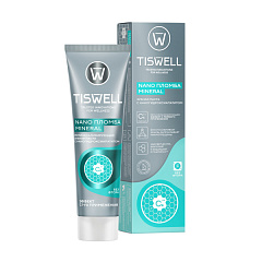  Зубная паста "Tiswell" Nano пломба Mineral реминерализующая с наногидроксиапатитом без фтора 110г N1 