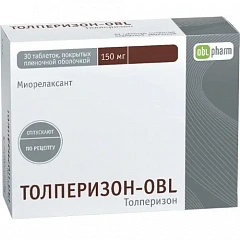  Толперизон-OBL тб 150мг N30 