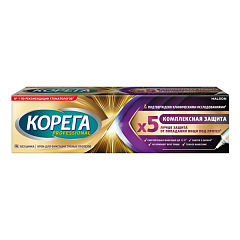  Крем для фиксации зубных протезов "Корега Professional" Комплексная защита 40г N1 