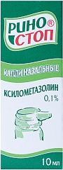  Риностоп капли назальные 0.1% 10мл N1 
