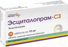  Эсциталопрам-СЗ тб 10мг N30 