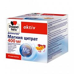  Доппельгерц Магния цитрат пор 400мг N40 