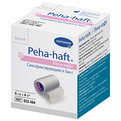  Бинт эластичный "Peha-haft" когезивный фиксирующий 4м*6см N1 