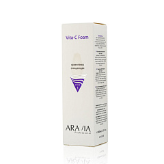  Крем-пенка для лица "Aravia Professional" VITA-C очищающая 160мл N1 