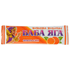  Конфета жевательная "Баба Яга" апельсин (БАД) 11г N1 