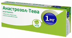  Анастрозол-Тева тб 1мг N28 
