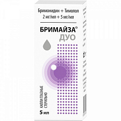  Бримайза Дуо капли глазные 2мг/мл+5 мг/мл 5мл N1 