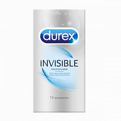  Презерватив DUREX invisible N12 