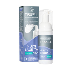  Пенка для полости рта "Tiswell " реминерализующая Multi защита 10в1 Сладкая мята 50мл N1 