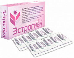  Крем для интимной гигиены дозированный "Эстрогиал" свечи 1.2г N10 