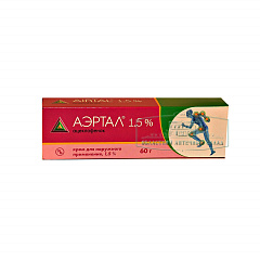  Аэртал крем 1.5% 60г N1 