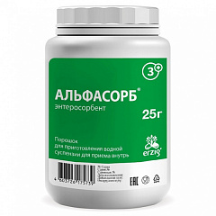  Энтеросорбент "Альфасорб 3+" (БАД) пор 25г N1 