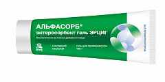  Альфасорб энтеросорбент гель Эрциг для приема внутрь (БАД) 180г N1 