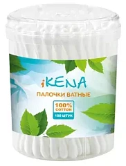  Ватные палочки гигиенические IKena N100 