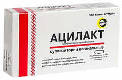  Ацилакт свечи вагинальн N10 