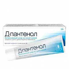  Д-пантенол крем для нар прим 5% 50г N1 