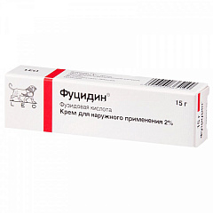  Фуцидин крем 2% 15г N1 