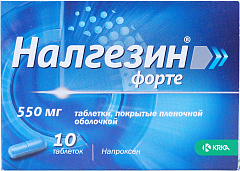  Налгезин форте тб 550мг N10 