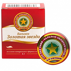  Бальзам "Золотая звезда" мазь 4г N1 
