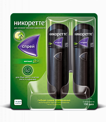  Никоретте спрей 1мг/доза 150дз 13.2мл N2 