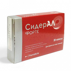  Специализированный продукт лечебно-профилактического питания при анемии у взрослых Сидерал Форте капс N20 